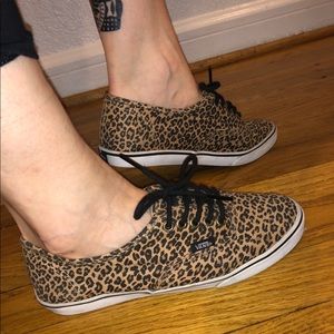 Vans Leopard Print Shoes